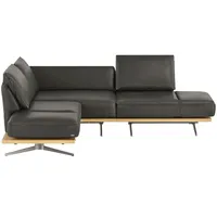 KOINOR Ecksofa  Phoenix ¦ schwarz ¦ Maße (cm): B: 253 H: 87 T: 209