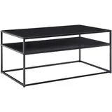 Wohnling Couchtisch schwarz 100,0 x 60,0 x 45,0 cm