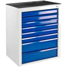 Proregal Kobra Schubladenschrank 90 x 71 x 55 cm Blau