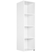 CASARIA Bücherregal Skylar Weiß 106x30x30cm