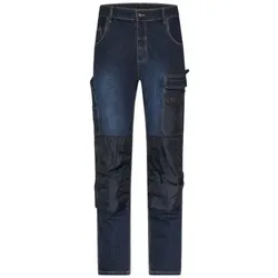 Workwear Stretch-Jeans JN875, blau denim, Größe 44 - blau - 44