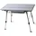 highfeld Campingtisch Alu Silber
