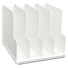 Exacompta vertikaler Sorter mit 5 Trennplatten, AutentiK - Weiß