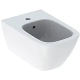 Geberit Smyle Square Bidet, wandhängend, geschlossene Form, mit Überlauf