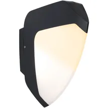 Paulmann Außenwandleuchte Kunststoff 50x203mm mit Bewegungsmelder anthrazit
