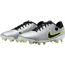 Nike Legend 10 Academy Herren Metallic Silver/Black-Volt 44