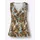 Heine Shirttop HEINE, Damen, Gr. 48, grün (khaki, ecru, bedruckt), 95% Viskose, 5% Elasthan, bedruckt, geblümt, gemustert, mehrfarbig, V-Ausschnitt, Tops Shirttop
