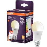 Osram SMART LED Lampe A60 Kolbenform E27, 9W ZigBee