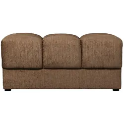 Hocker Date aus Struktursamt, Brass