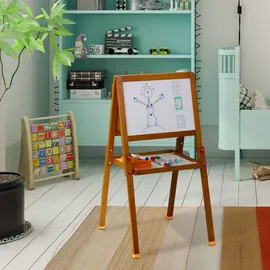 Relaxdays Kinderstandtafel mit Whiteboard 1-tlg (1,9 kg)