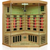 Infrarotkabine Infrarotsauna Wärmekabine Sauna Saunakabine 3 Person Vollspektrum