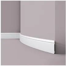 NMC Sockelleiste FL2 Flex wallstyl Weiß 2 St. 200 x 1,5 x 12 cm