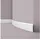 NMC Sockelleiste FL2 Flex wallstyl Weiß 2 St. 200 x 1,5 x 12 cm
