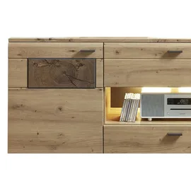 Uno Madera II 175 x 98 x 47 cm Holzfarben / Grau
