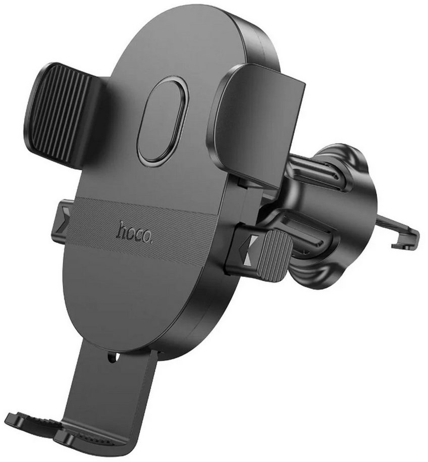 HOCO Autohalterung für Handy, Montage an der Lüftung in Schwarz 4,5-7 Zoll Smartphone-Halterung schwarz