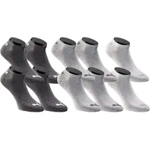 Puma Sneakersocken 10er Pack Anthracite/Schwarz 43-46