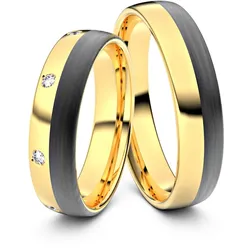 Trauringe Chicago 585er Gelbgold - 3540