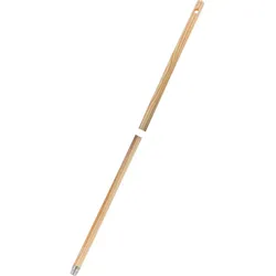Besenstiel Holz / mit Gewinde -  roh
