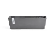 Ecopots Bruges 45 x 17 x 17 cm Grau