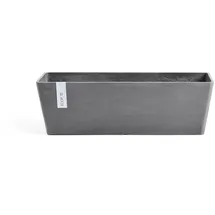 Ecopots Bruges 45 x 17 x 17 cm Grau