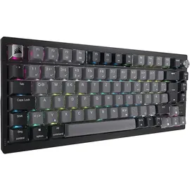 Corsair K65 PLUS WIRELESS, Gaming Tastatur, Mechanisch, kabellos, Schwarz/Grau