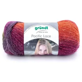 Gründl Wolle Pacific Lace hellviolett-orange 100 g