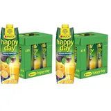 Rauch Happy Day Orange Maracuja | perfekte Geschmackskombination | exotischer Mix herrlicher Südfrüchte | mit viel Vitamin C | 6x 1l Tetra Prisma (Packung mit 2)