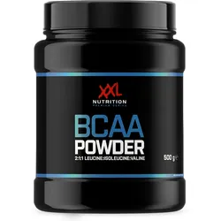 BCAA Pulver Aminosäuren - Green Apple - 500 Gramm - XXL Nutrition