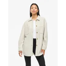 VILA Jacke in Super Light Natural Mel, XL