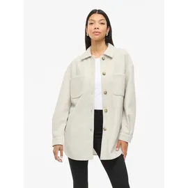 VILA Jacke in Super Light Natural Mel, XL