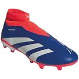 adidas Predator League Laceless FG Lucid Blue / Cloud White / Solar Red 42