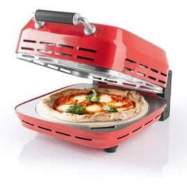 GOURMETmaxx 12123 Pizzamacher/Ofen 1 Pizza/Pizzen 1800 W Rot