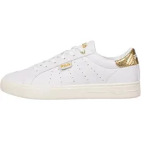 Fila Damen LUSSO F wmn Sneaker, White-Gold, 41 EU