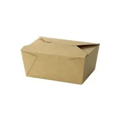 Greenbox Take away Kartonbox, braun DFC01656 , 1 Karton = 300 Stück, Fassungsvermögen: 1200 ml