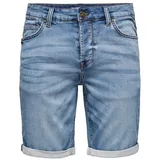Only & Sons Shorts Ply Life blau - 33,33/33
