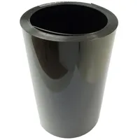Jardinion Rasenkante 600 x 20 cm 1 Stück schwarz