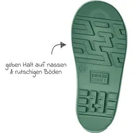 Playshoes Gummistiefel - Waldtiere - Grün - Gr. 21