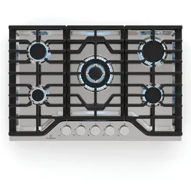 Klarstein Turbocast Gaskochfeld 5-Brenner