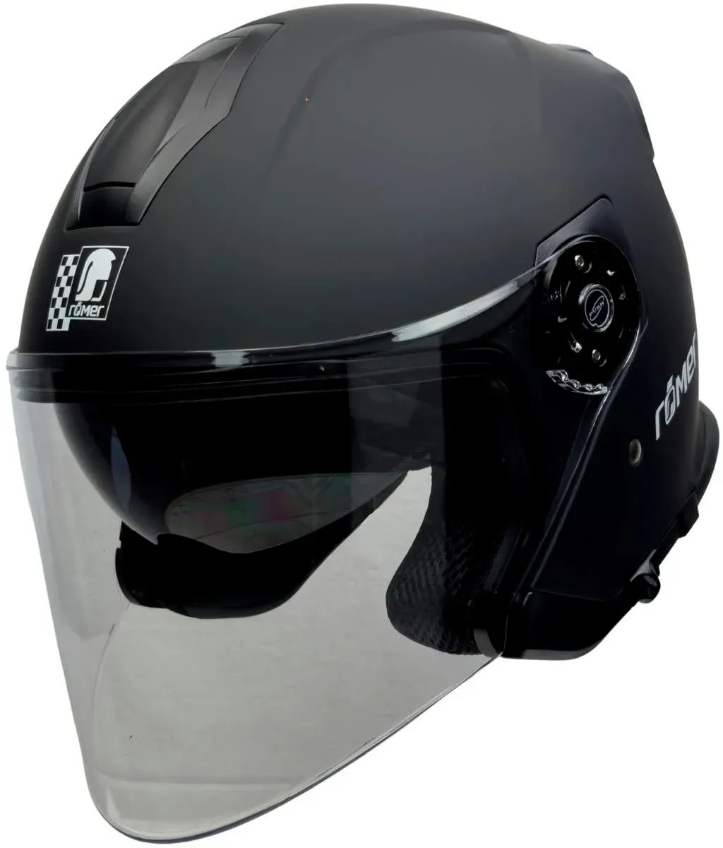 Motorradhelm RÖMER HELME "Koblenz" Gr. XS, schwarz, Helme, XS, Motorradhelm