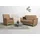 Home Affaire 2-Sitzer HOME AFFAIRE "Palmera, B: 149 cm", braun (cappuccino), B:149cm H:89cm T:89cm, Luxus-Microfaser (100% Polyester);Struktur (100% Polyester);Luxus-Microfaser in Lederoptik (100% Polyester), Sofas, mit Federkern