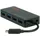 Roline USB 3.2 Gen 1 Hub, 4fach, Typ C Anschlusskabel