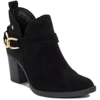 Damen Wildleder-Stiefel auf Absatz Maciejka 06247-01 Schwarz 36 - Schwarz - 36