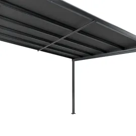 Juskys Terrassendach Borneo 300 x 300 cm anthrazit