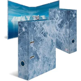 Herma Motivordner 'Nature' DIN A4 70 mm Ice 1 St.