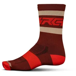 Ride Concepts Fifty/Fifty Merino Socks M - Oxblood