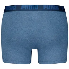 Puma Boxershort 6er Pack in Blau Denim L