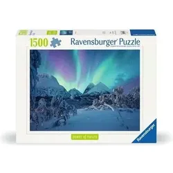 RAVENSBURGER 12000802 Puzzle 1500 Teile Wenn die Nordlichter tanzen