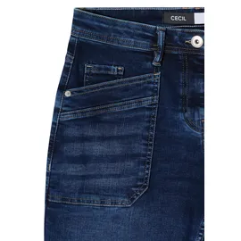 Cecil Wide Leg Jeansshorts im Loose Fit - 31