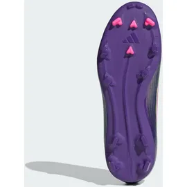 adidas F50 League Laceless FG/MG Purple / Cloud White / Lucid Lemon 28,5