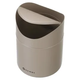 HENDI Tischabfalleimer 1,2 l Beige